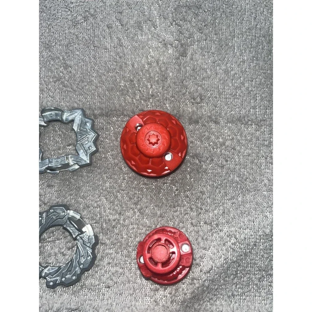 Beyblade Burst Lot Tomy Hasbro 3 Beys Hyperion Queztiko Balkesh w/ Launcher